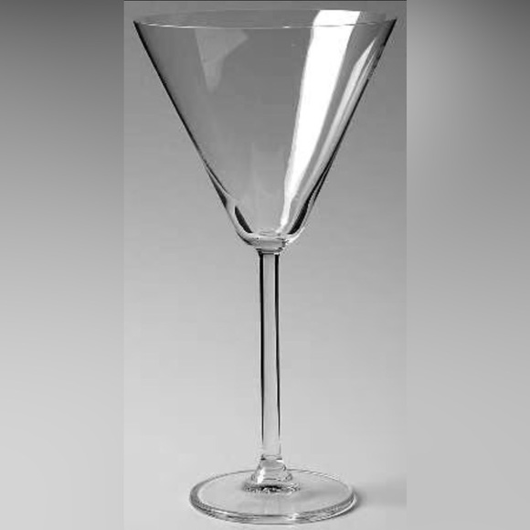 Lenox Dining Lenox Oxygen Crystal Martini Cocktail Glasses Set Of 4